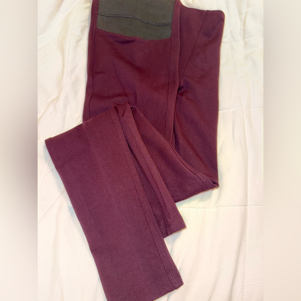 Dynamite plum-colored leggings Sz. S